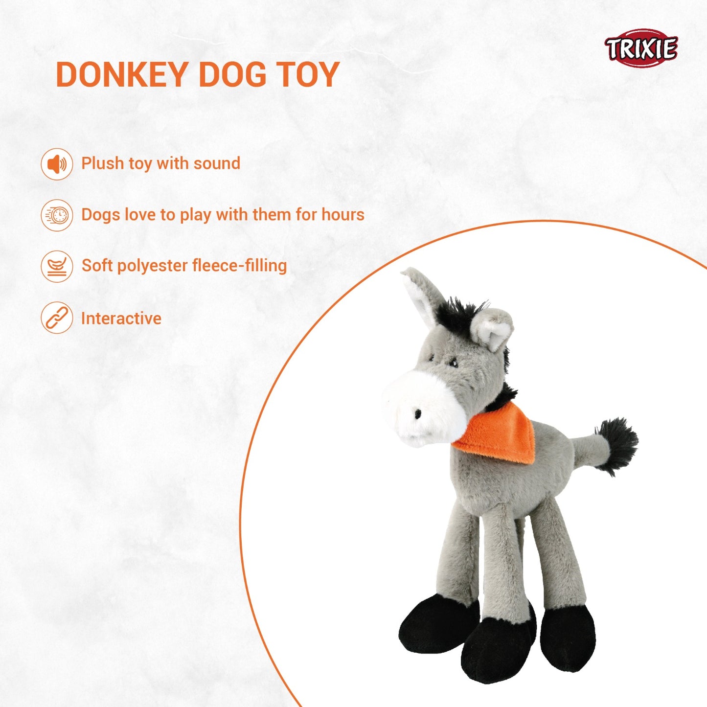 Donkey Plush Toy 24cm