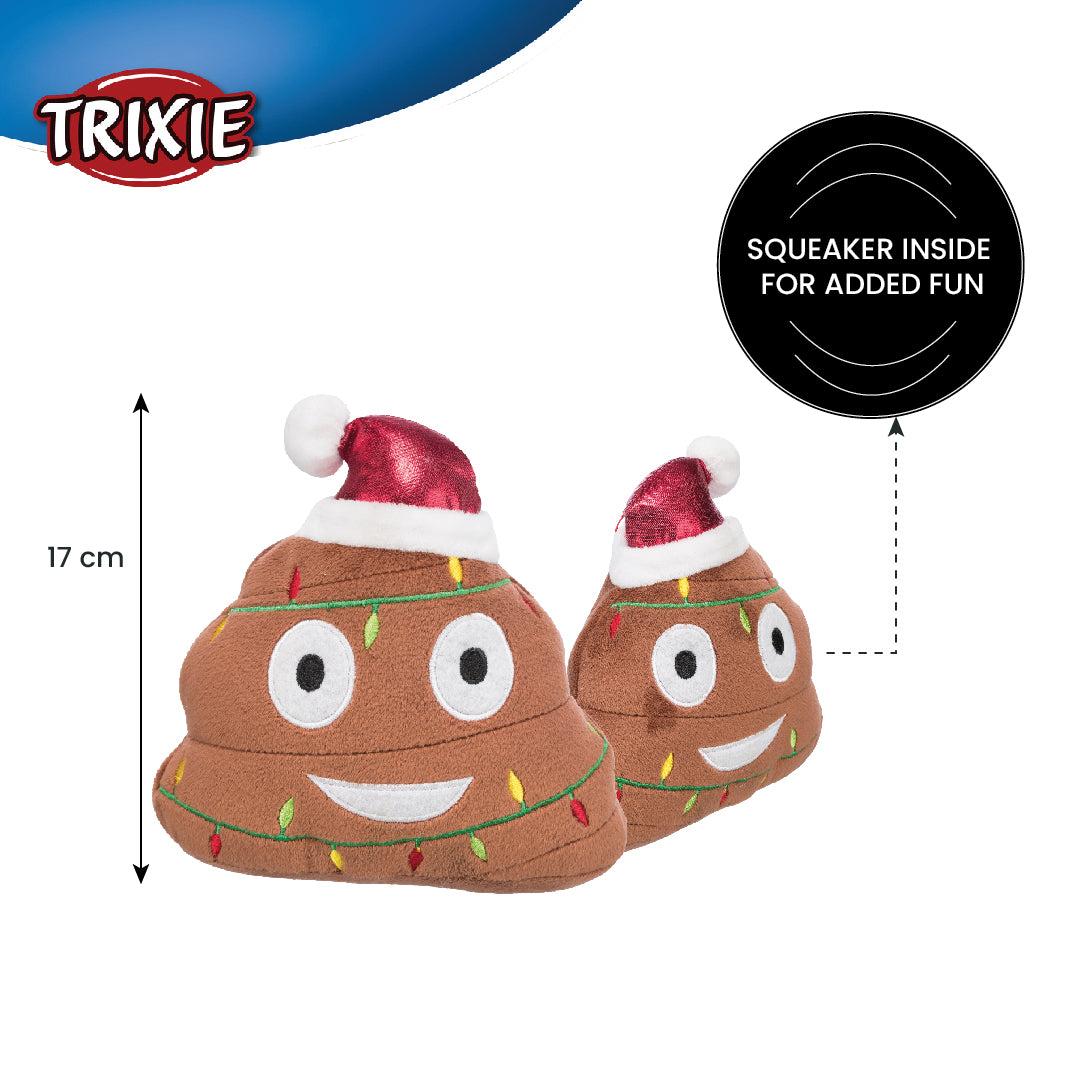 Xmas Emoticon Dog Toy