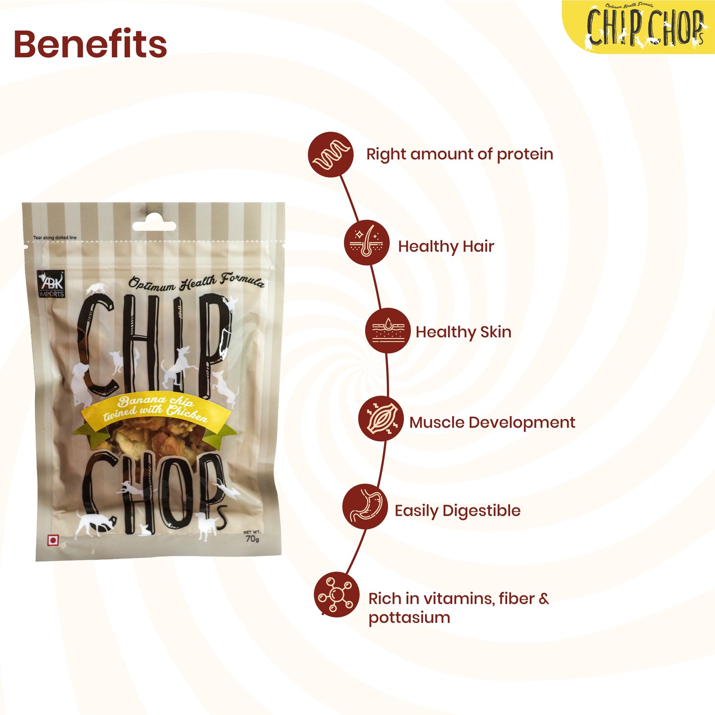 Chip Chops Banana Chicken 70g