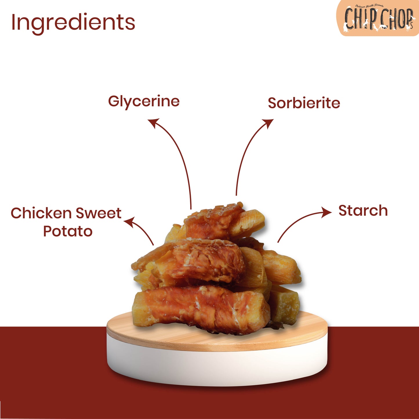 Chip Chops Sweet Potato Chicken 70g