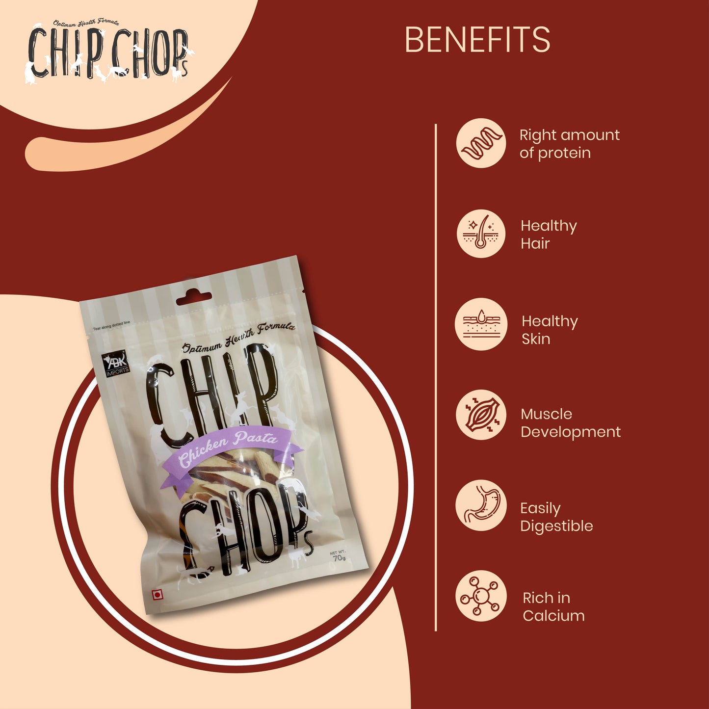 Chip Chops Chicken Pasta 70g