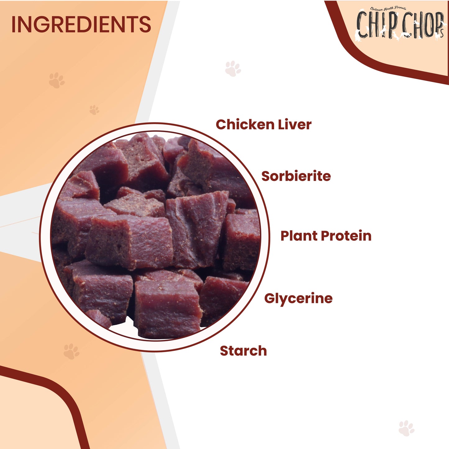 Chip Chops Chicken Liver Cubes 70g