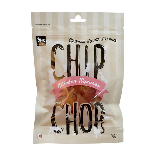 Chip Chops Chicken Squares 70g