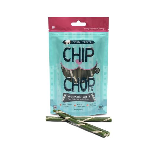 Chip Chops Vegetable Twists Real Chicken and Parsley Flavour