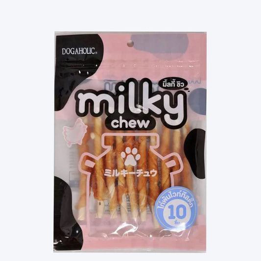 Dogaholic Milky Chew Chicken Stick Style