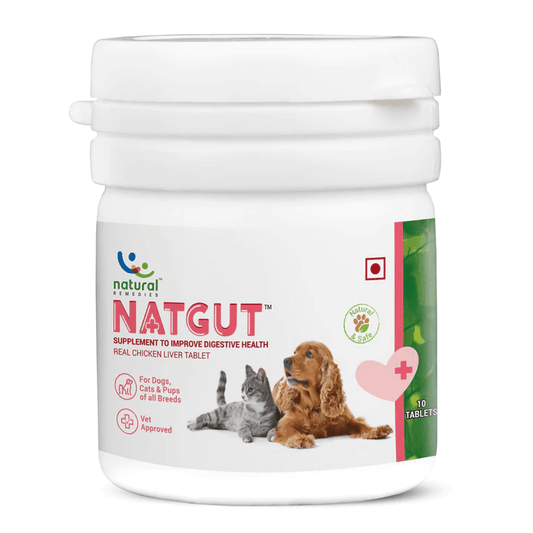 NATGUT – Digestive Supplement For Dogs & Cats