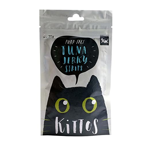 Kittos Cat Tuna Jerky Strips 35g