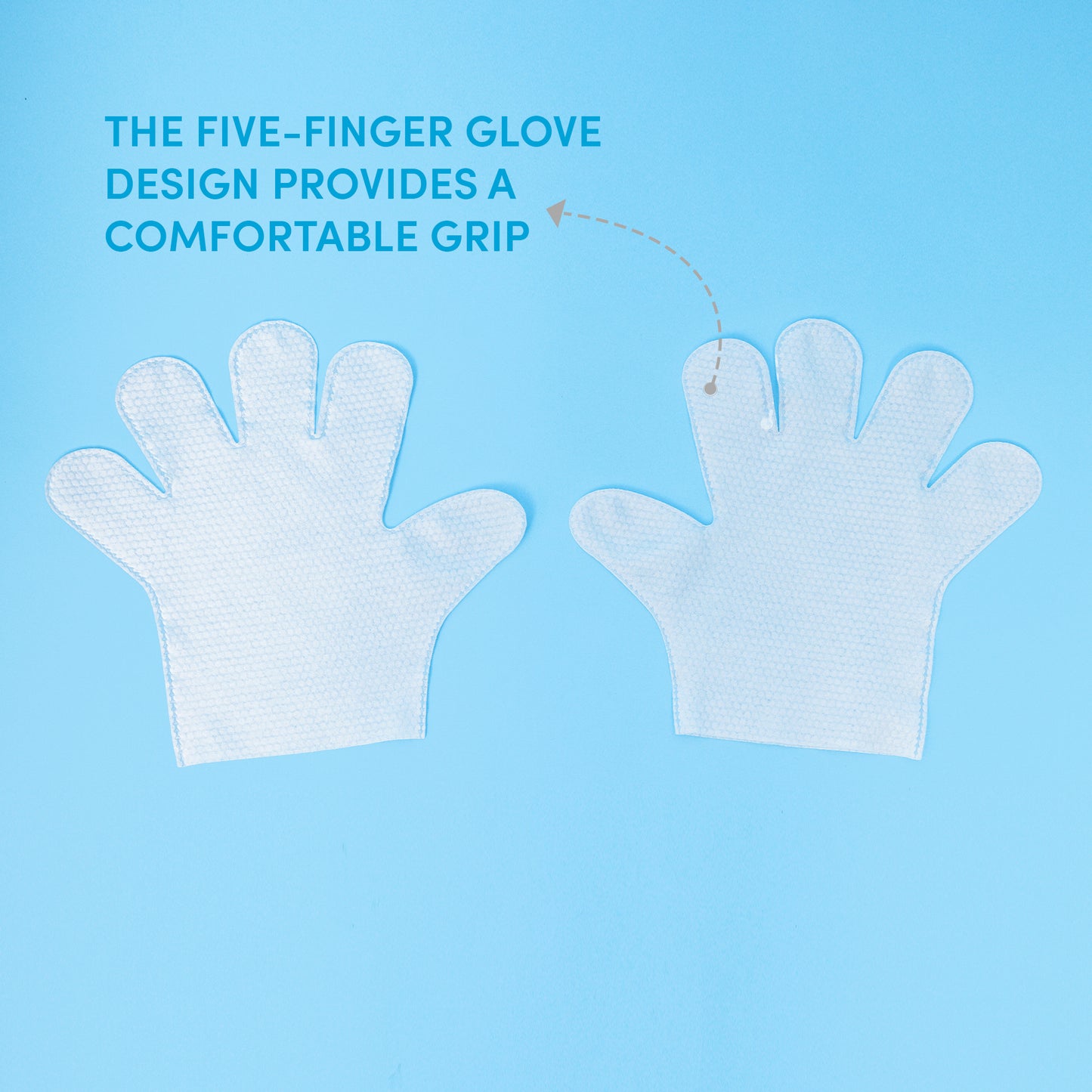 FOFOS 8 Waterless Wash Gloves