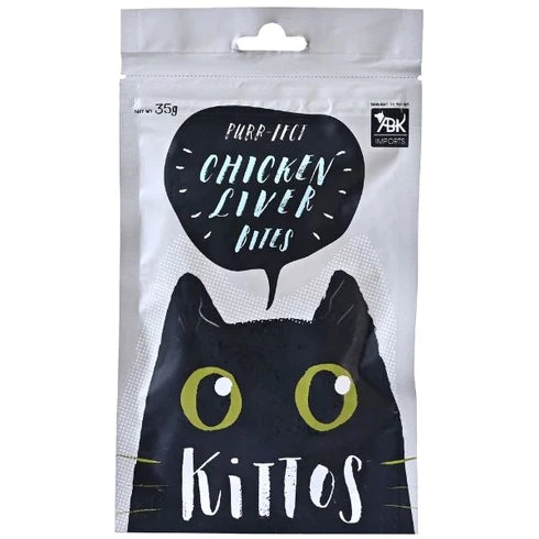 Kittos Chicken Liver Bites 35g