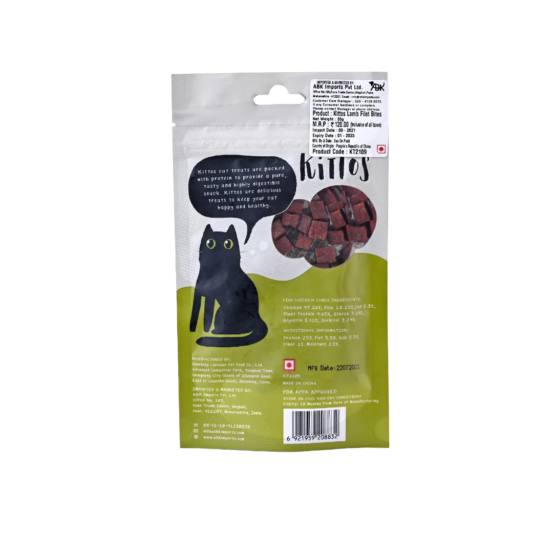 Kittos Lamb Filet Bites 35g